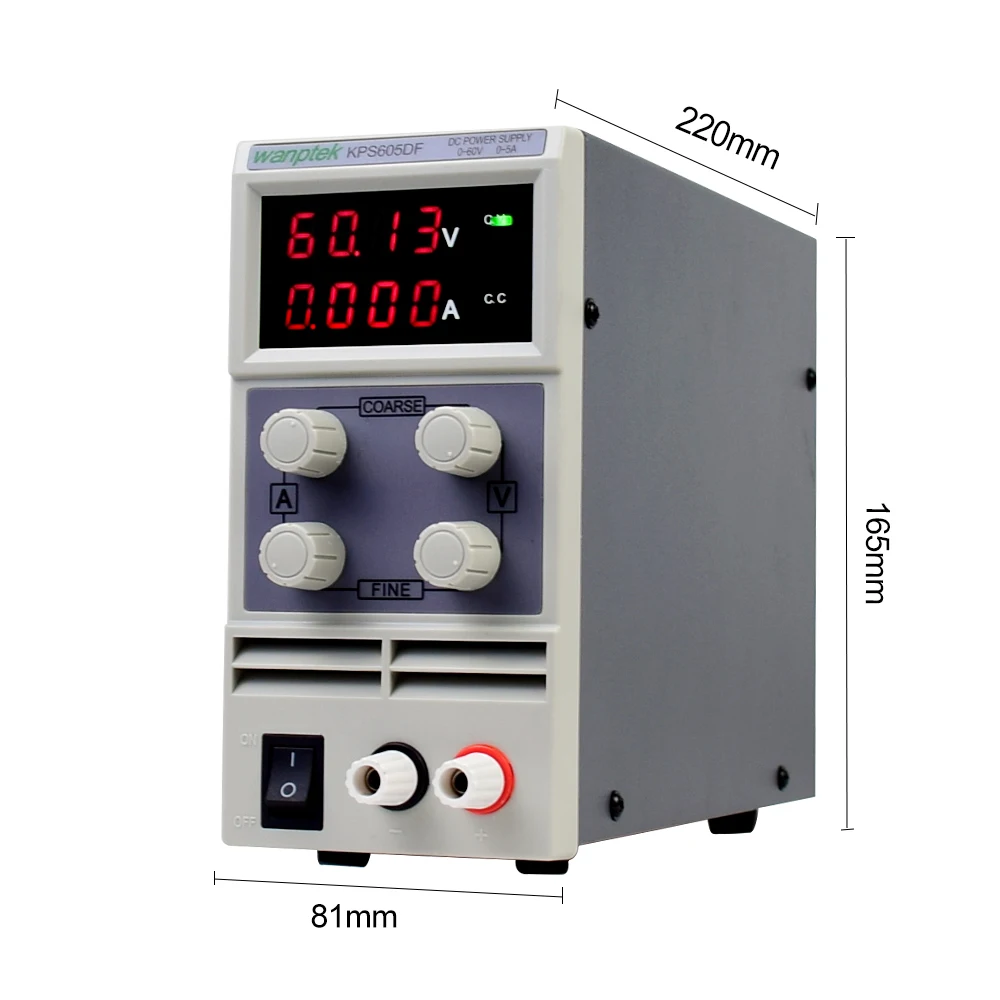 Wanptek KPS305D заводская цена маленький размер коммутация 3 цифровые регулируемые 30 в 5 А переменный источник питания постоянного