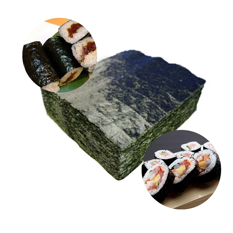 Заводское использование, 100 листов, Высококачественная закуска, листы нори из морских водорослей для суши