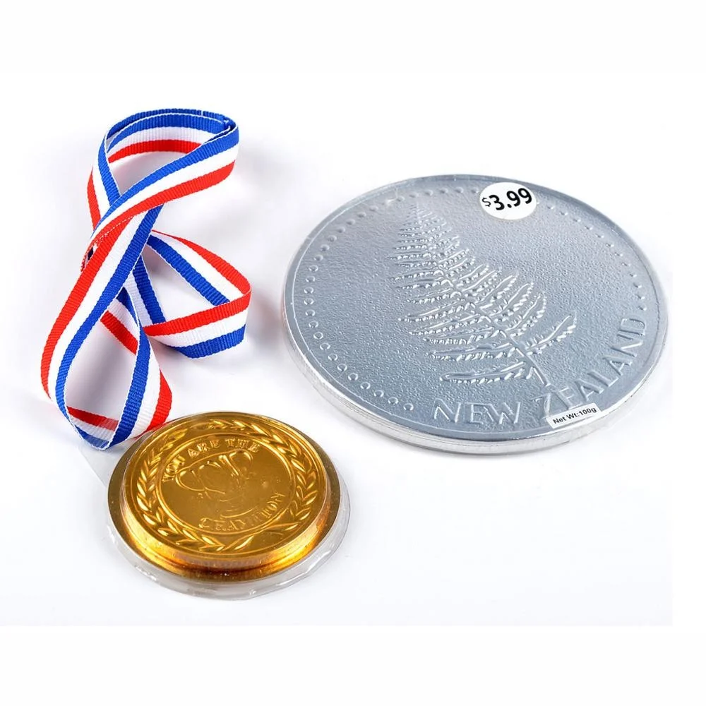 Медаль чемпиона оптовая продажа медаль премиум класса шоколадная монета
