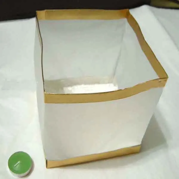 Chinese Square Wishing Lantern Floating Water Lanterns Lamp Light