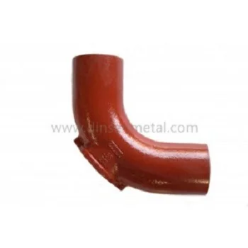 
EN877 cast iron pipe fittings SML pipes large radius bend 88 