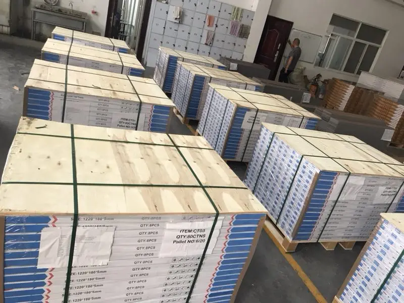  China supplier glass fiber vinyl marble look lvt flooring