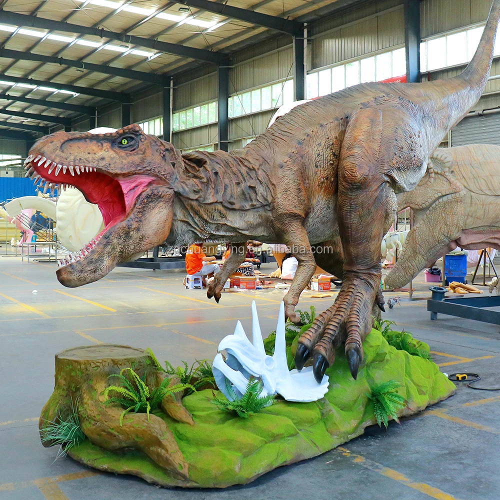 Chuangying Animatronic Raptor Dino Large Life Size Dinosaur for Sale