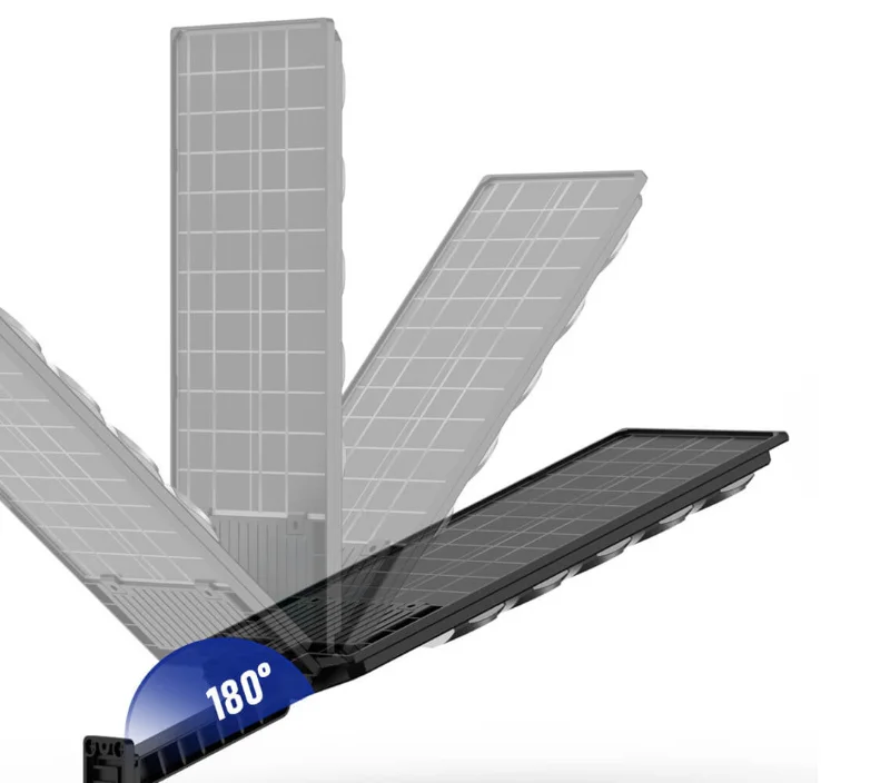 Waterproof 8000 Lm Super Bright Wall Lamp Remote Control Garden Outdoor Solar Street Lights With Motion Sensor