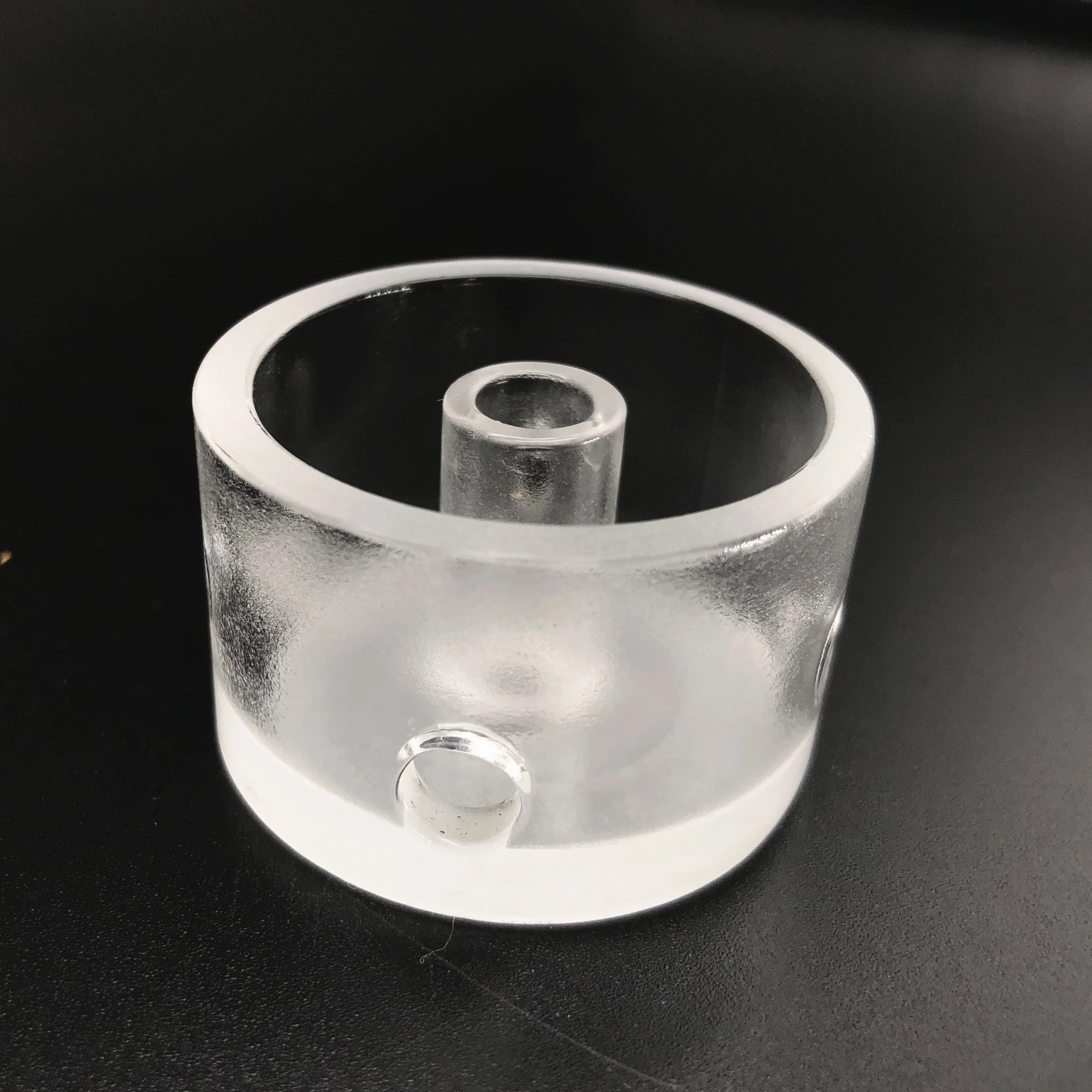 custom Clear quartz glass plates Disc Machining quartz screw part for heating