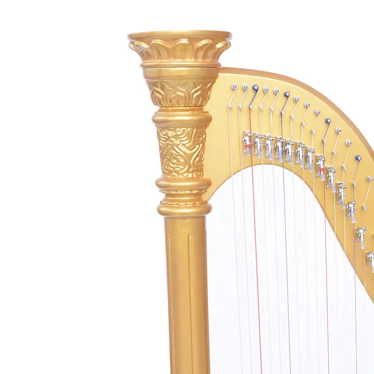 40 Strings Lever Harp