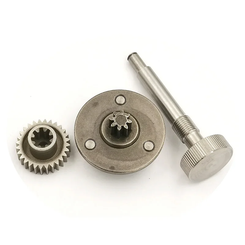 CNC Custom Industrial Machinery Aluminum Alloy Gear Stainless Steel Small Gear Differential Wheel Spiral Bevel Gear