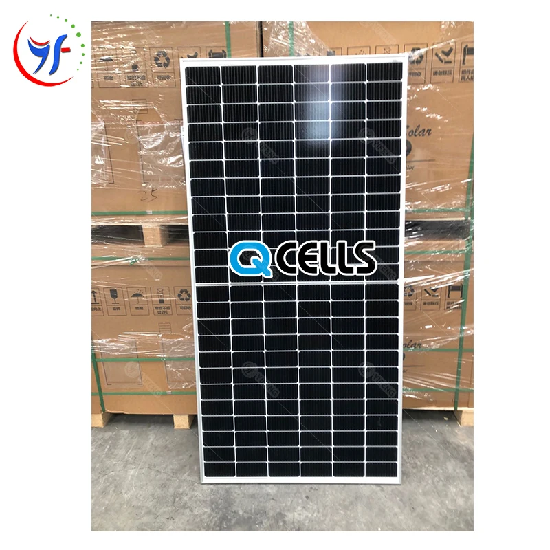  Комплект солнечных батарей Qcells 9 Bb Hanwha Q Cells Pin Qcell 400 Вт Mono Solar Half Cut Perc Cell Pv 370 панели Tm Nng СПГ Mt