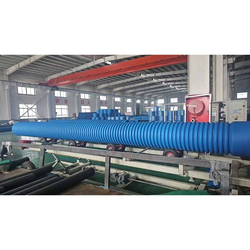 Пластиковая гофрированная дренажная труба Hdpe Двойная Стенка пластиковая трубка отводящая изготовлена