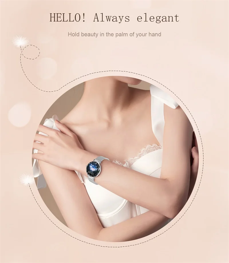 Small AMOLED Display Women Relojes Smart Watch NX7 PRO with BT Calling Round Screen Heart Rate Monitor Sport Ladies Smartwatch (2).jpg