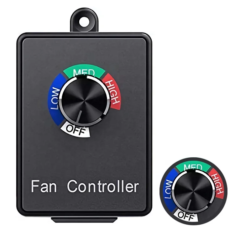Variable Blower Speed Fan Controller 120V/230V Hydroponics Duct Fan Speed Control