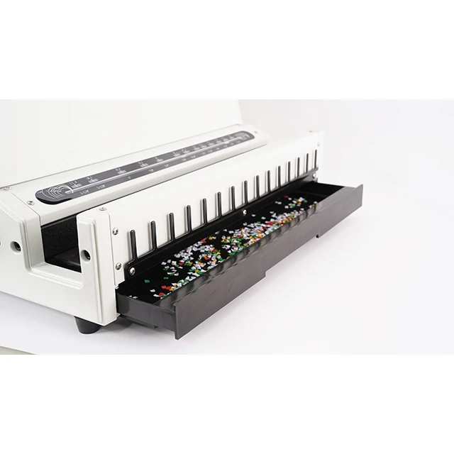 RTS WM600A 330mm Binding Wire Manual F4 27(2:1) or 40(3:1) Double Wire Perfect Binding Machine Holes Binding Machine