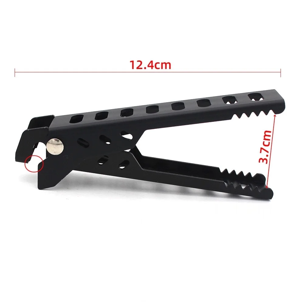 Kitchen Aluminum Retriever Tongs Bowl Lifter Dish Plate Clip Pot Gripper Holder