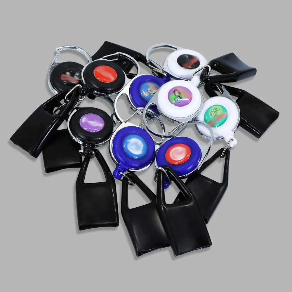 Custom Lighter Leash Retractable Keychain Lighter Leash Holder