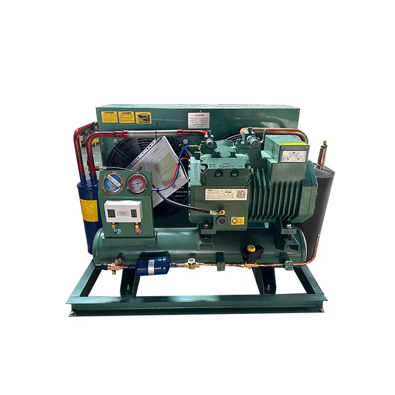Завод 3hp 5hp 6hp 10hp Germany компрессор с воздушным охлаждением конденсационный блок для холодильной системы охлаждения морозильной камеры