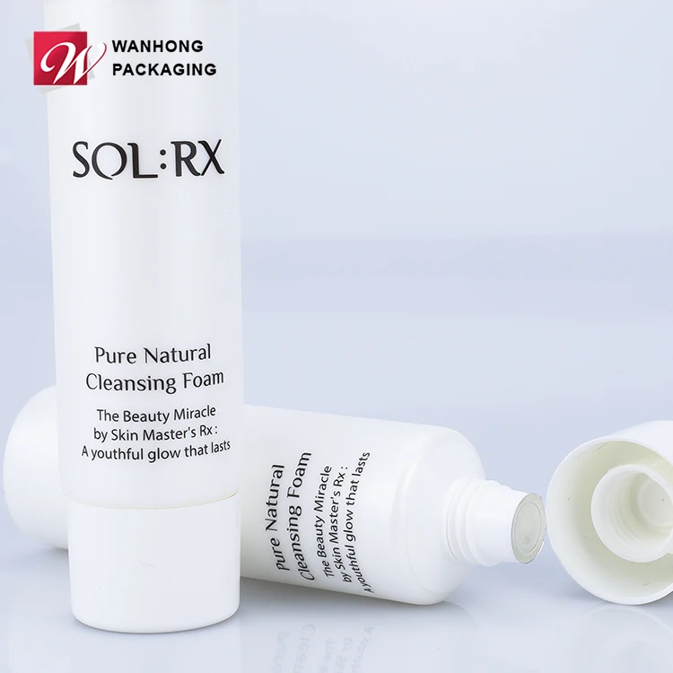 Plastic Soft Empty Cosmetic Cream Emulsion Lotion Packaging Cosmetic Plastic Tube