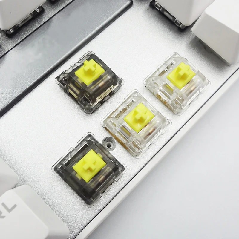 
DUROCK T1 Tactile Switches 67g Bottom Out Round Bump Mechanical Keyboard Switch Similar to Holy Panda Key switches 