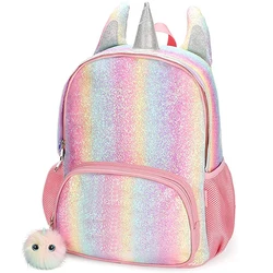 Lovely Student School Back Pack Kids Outdoor Glitter School Backpack Girls