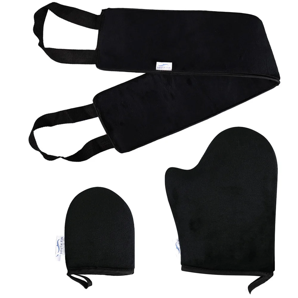 
Lotion applicator tool pull back strip 3 packs brown black pink self tanning mit sets 