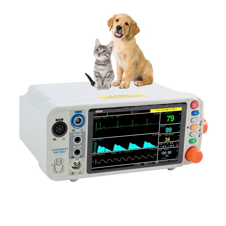 Animal Use Handheld Portable Vital Signs Monitor Vet Monitor Multiparametro BPM