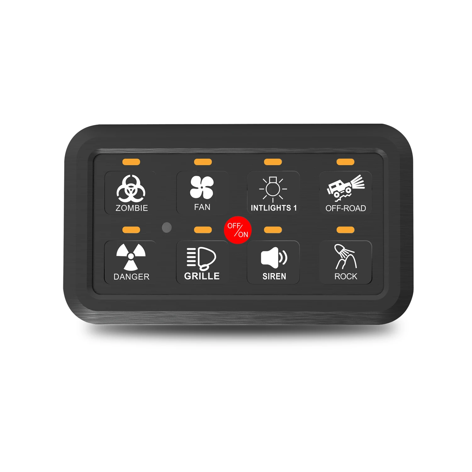 Светодиодная панель переключателя, 8 каналов, 12 В, 24 В