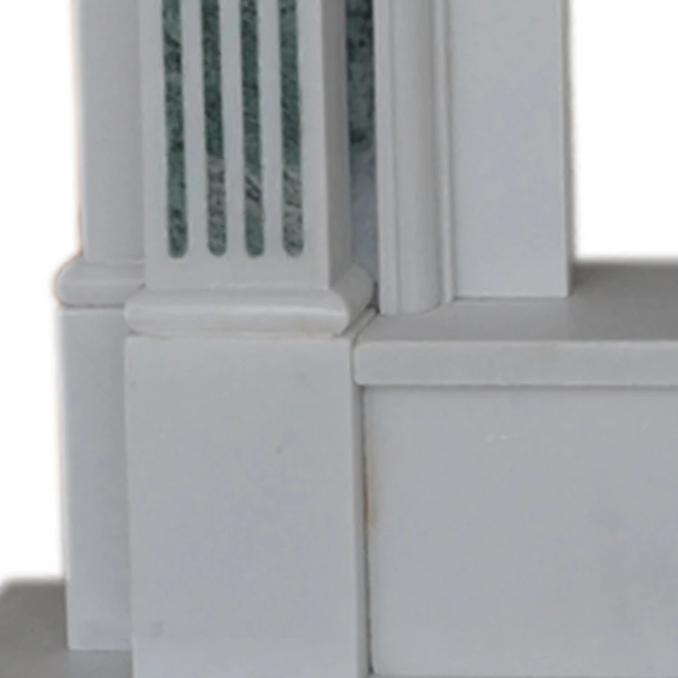 European line simple stone carving  Mantelpiece 27.5 frame fireplace frame