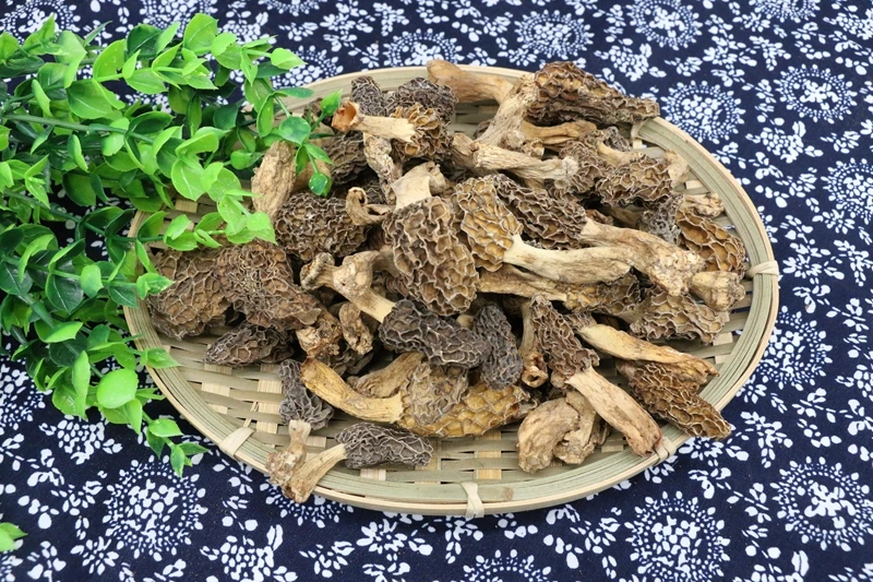  Низкая цена гарантированное качество черные морели сушеные белые сухие
