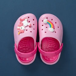 Summer New Fashion Baby Shoes Soft Kids Slippers Summer Kids