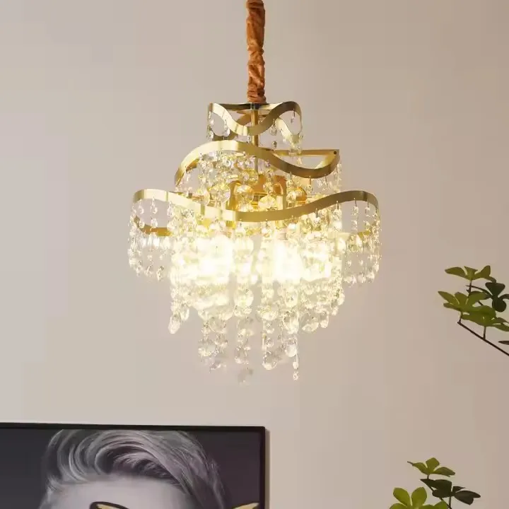 Luxury Nordic Pendant Lighting K9 Arrival China Wholesale Crystal Chandelier Drops French Style Chandelier Teardrop Crystal