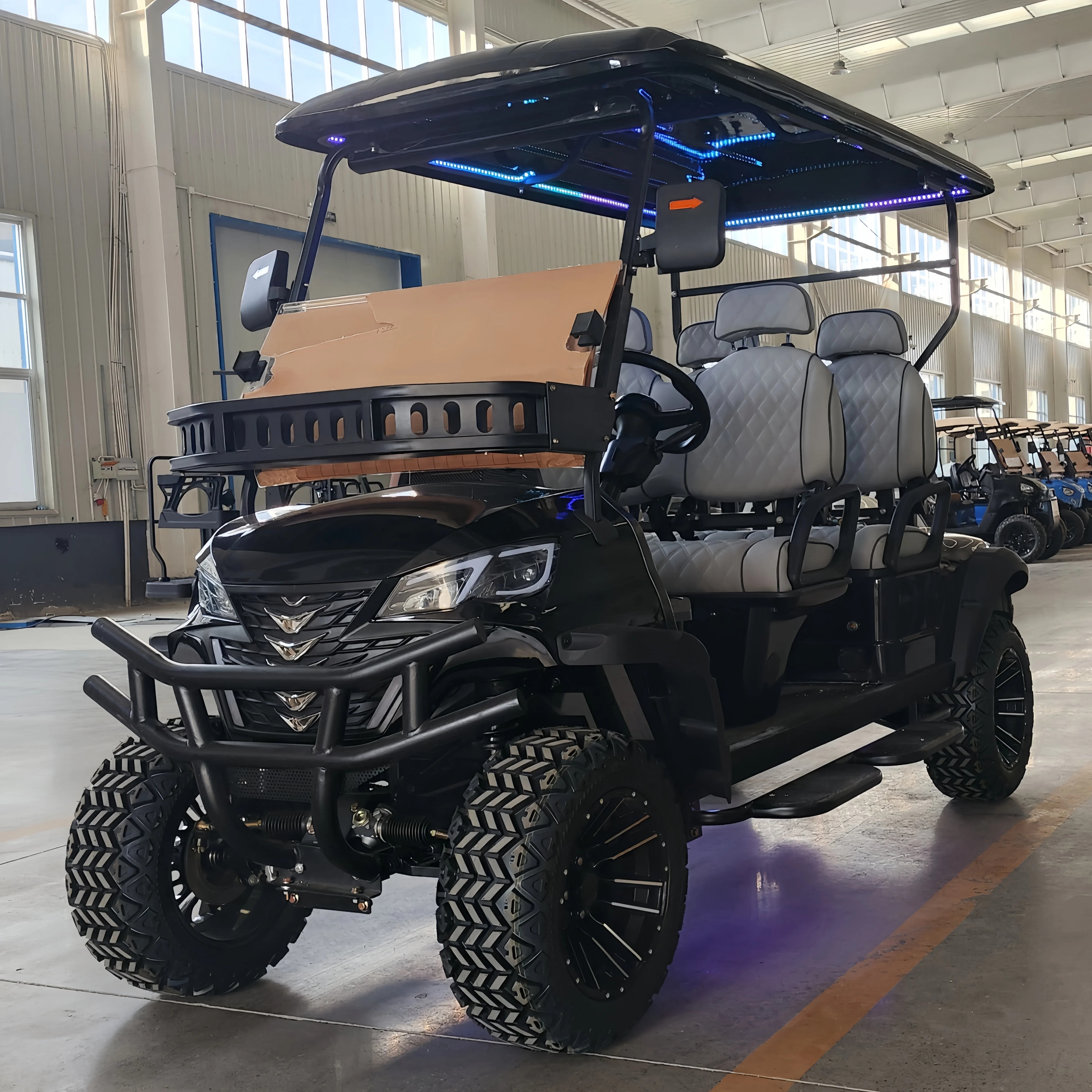 Wholesale Cheap Customized 6 Seats 48V Electric Golf Cart Buggy Style Golf Carts