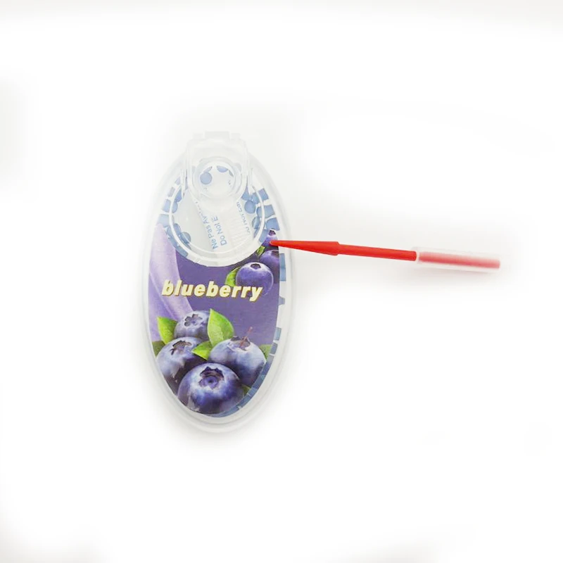 Chocolate flavor cigarette pops essential oils refreshing capsules burst beads