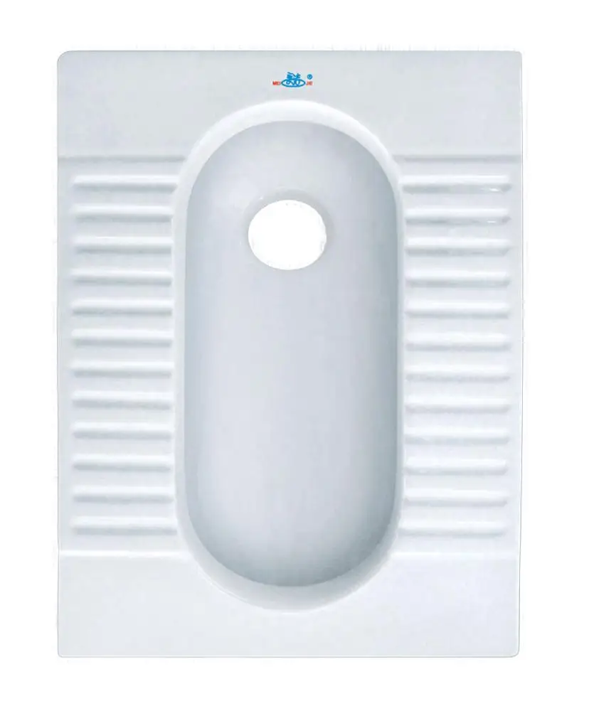 
Hot sale public WC toilet wholesale ceramic foot flushing squatting pan 