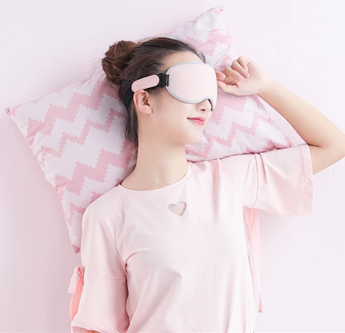New Arrival Self Heating Eye Mask Usb Heat Stimulate The Circulation Of Blood Magnetic Eye Mask