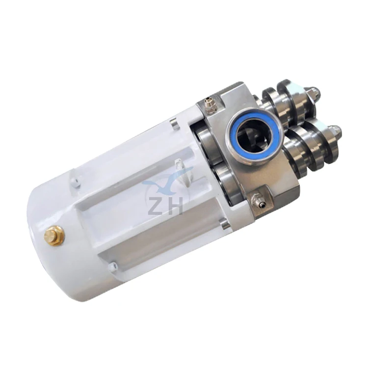 stainless steel sanitary micro concrete stator high viscosity screw pump mini twin screw pump