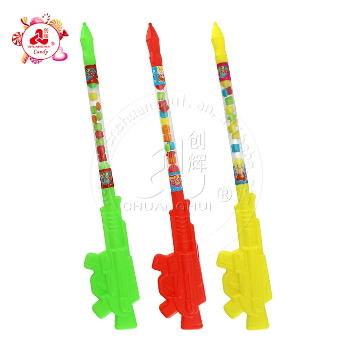 32.5cm cartoon plastic submachine gun machine gun toy candy