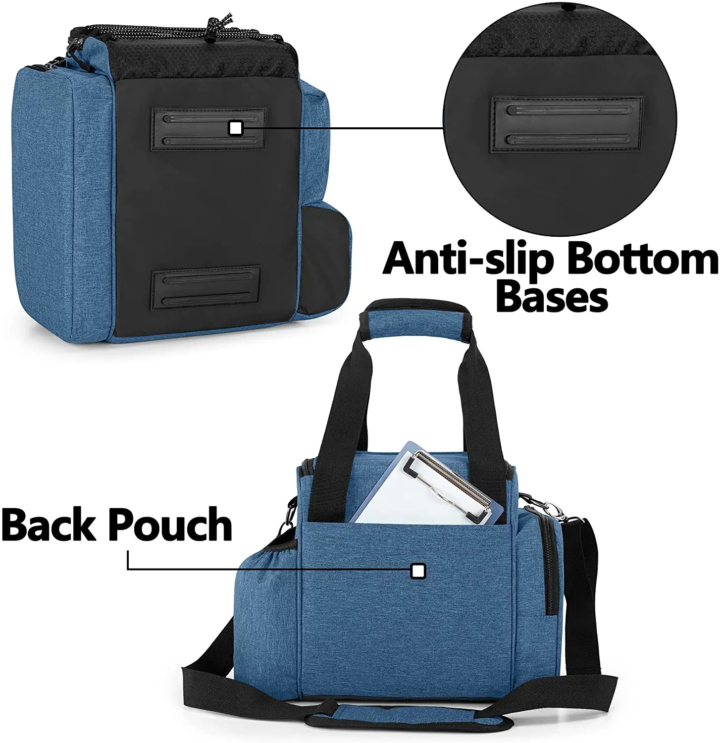 Bowling Ball Bag Tote Bag for Single Ball With Extra Storage Pockets