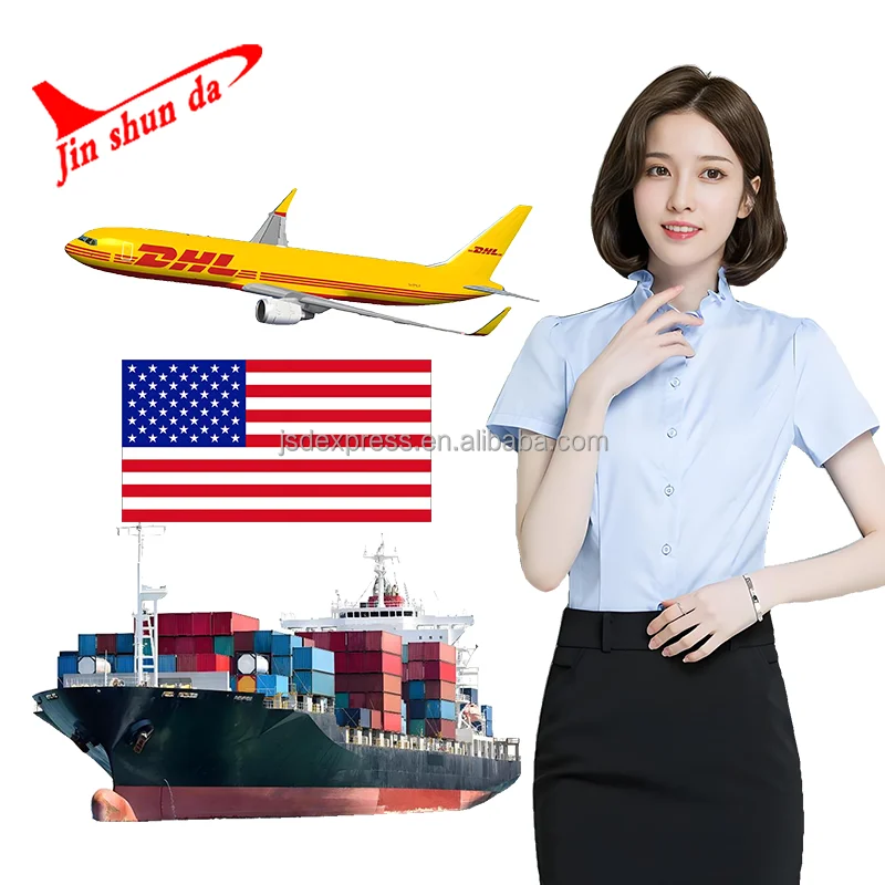 Logistics services air express by  DHL UPS Fedex ddu to Gambia Mali Burkina Faso Guinea shipping agent in china