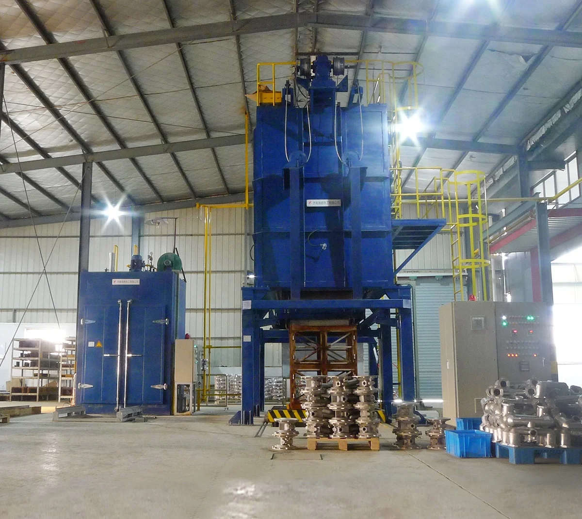 European Exported Gas Heating Aluminum Solution-hardening Furnace