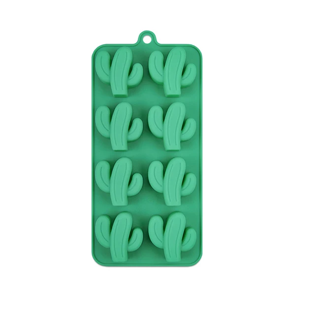 Bake silicone flamingo cactus maple leaf summer mold for cake decoration