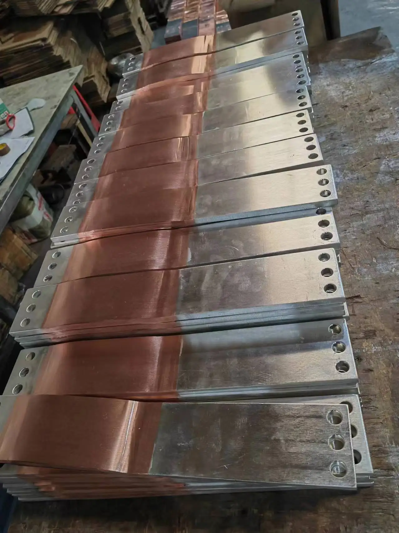 High Voltage AC Switch Copper Flexible Busbar  Product