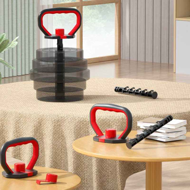 fitness training Home Gym free weights adjustable kettlebell Push-up stand Kettlebell pole kettlebell handle for dumbbell