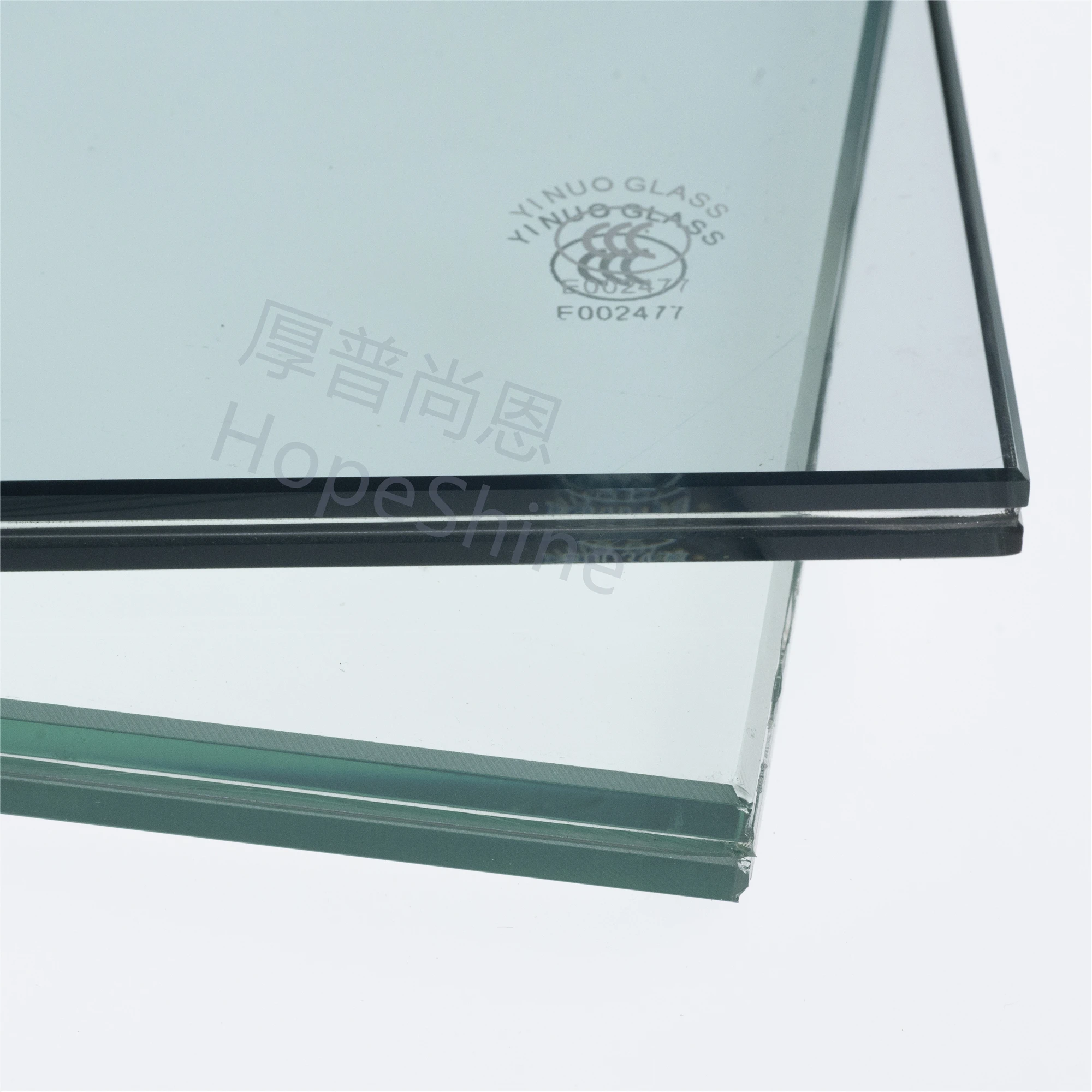 China Supplier Silk Screen Printing Semi Transparent 8.38mm Balcony Window 2200*1650mm Laminated Glass