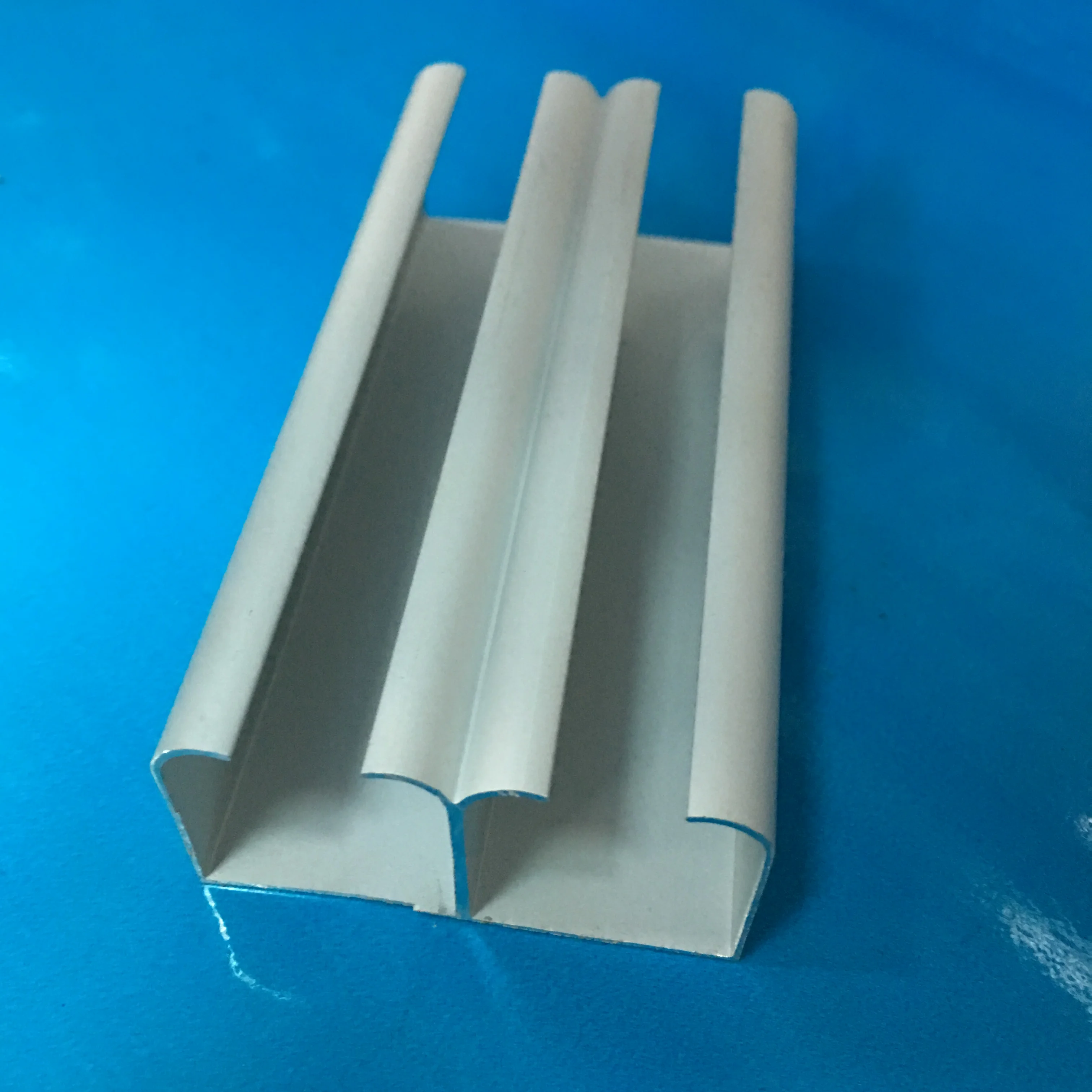 JOB roller guide rails wardrobe sliding door double top rails aluminum profile for sliding door roller