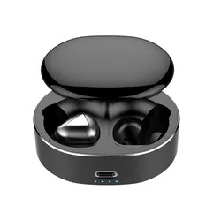 Bluetooth5.0 мини наушники беспроводные стерео спортивные с зарядной коробкой 500