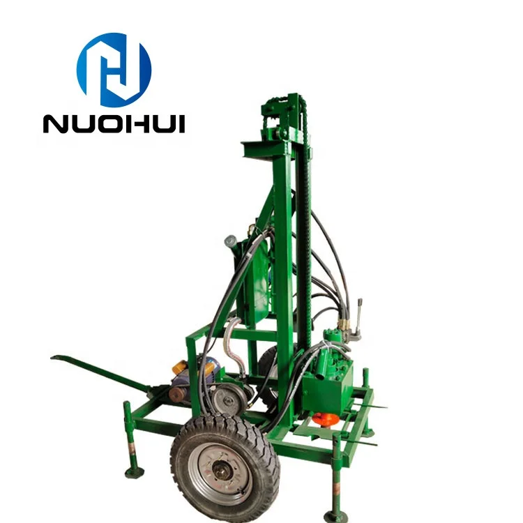 Low price Borehole Drilling Machine water well drilling machine spare parts water well drilling rigs double head