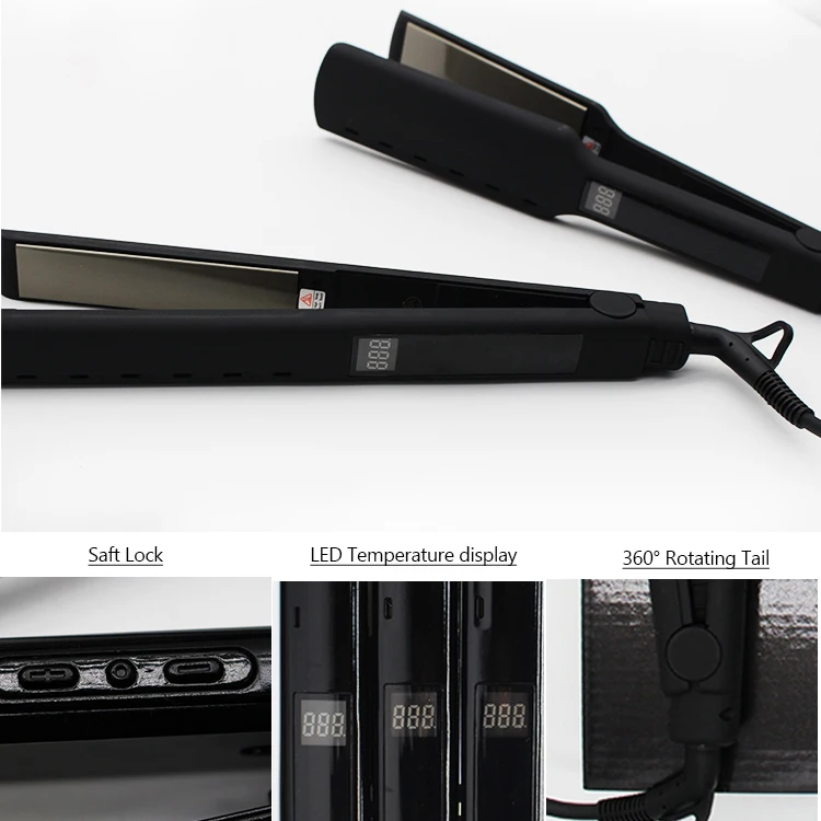 OEM Customized Hair Straightener Plate Steam Flat Iron Curler professional flat iron steam hair straightener ceramic