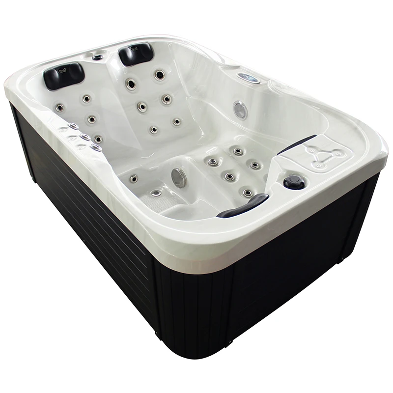 Factory Direct Price Massage Small Hot Tub 3 Person Whirlpool Outdoor Spa Scandinavia