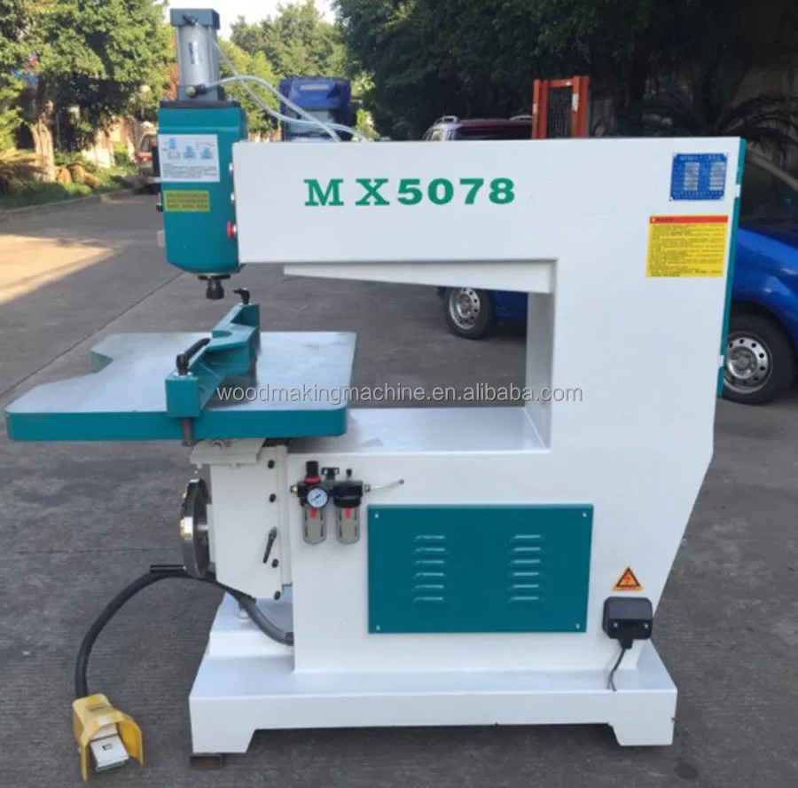 MX5068 Woodworking spindle moulder shaper with tilting angle