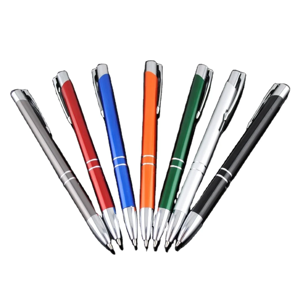 
Рекламная металлическая алюминиевая Шариковая ручка для оптовой продажи 