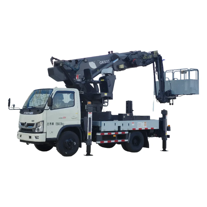 SINOTRUK FOTON FAW Chassis JIUHE 25m 29m 33m 38m 45m HOWO overhead working truck high altitude work vehicle Aerial Work Truck